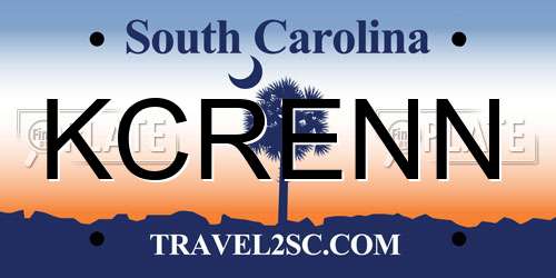 KCRENN South Carolina License Plate