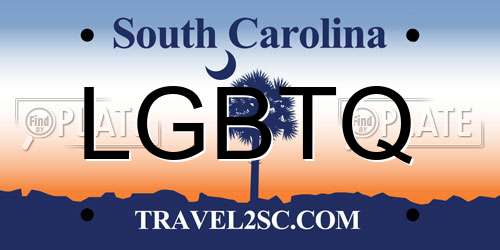 LGBTQ South Carolina License Plate