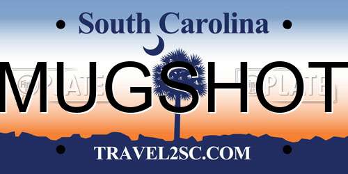 MUGSHOT South Carolina License Plate
