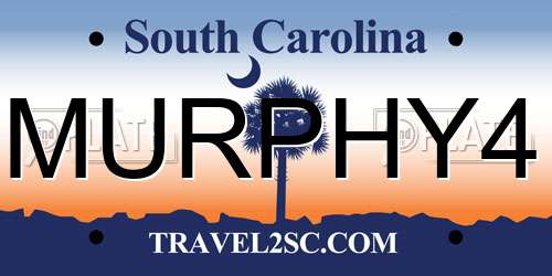 MURPHY4 South Carolina License Plate
