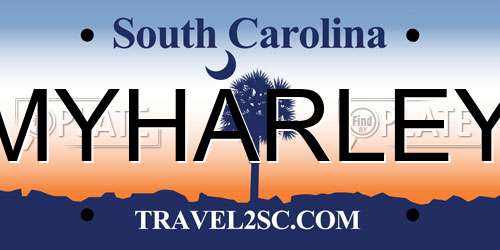 MYHARLEY South Carolina License Plate