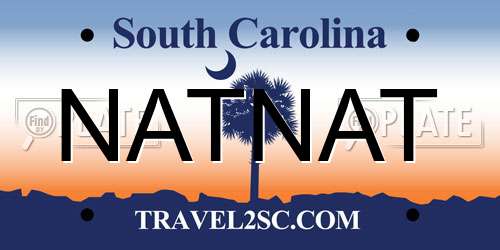 NATNAT South Carolina License Plate
