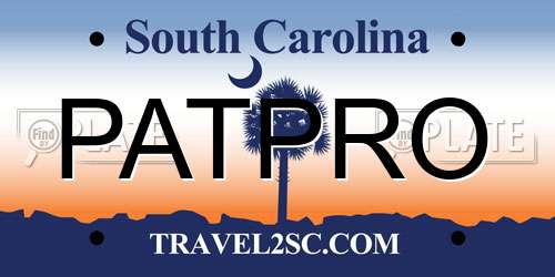 PATPRO South Carolina License Plate