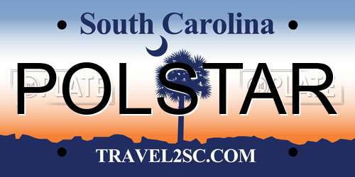 POLSTAR South Carolina License Plate