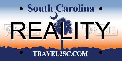 REALITY South Carolina License Plate