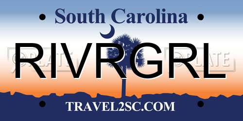 RIVRGRL South Carolina License Plate
