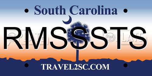 RMSSSTS South Carolina License Plate