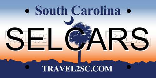 SELCARS South Carolina License Plate