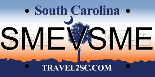 SMEVSME South Carolina License Plate