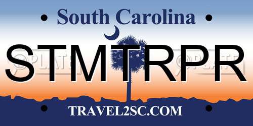 STMTRPR South Carolina License Plate