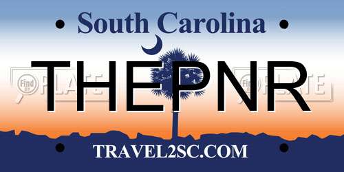 THEPNR South Carolina License Plate
