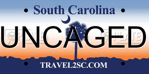 UNCAGED South Carolina License Plate
