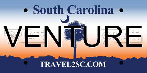 VENTURE South Carolina License Plate