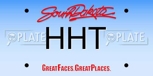 HHT South Dakota License Plate