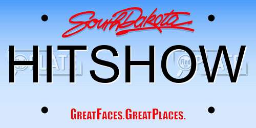 HITSHOW South Dakota License Plate