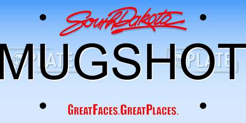 MUGSHOT South Dakota License Plate