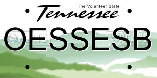 OESSESB Tennessee License Plate