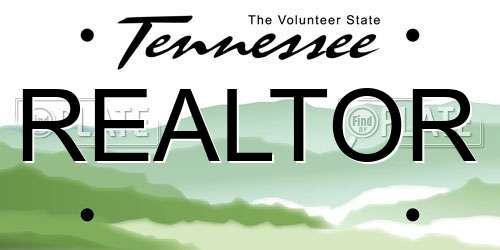 REALTOR Tennessee License Plate