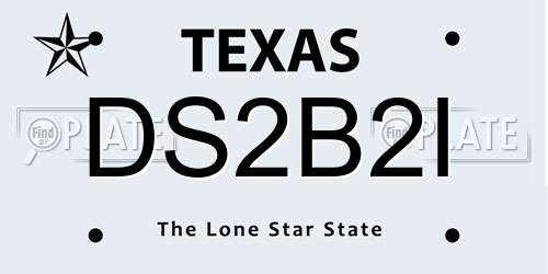 DS2B2I Texas License Plate