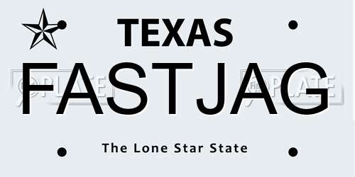 FASTJAG Texas License Plate