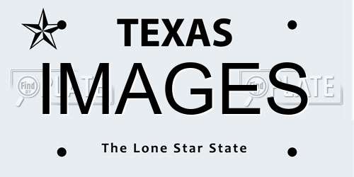 IMAGES Texas License Plate