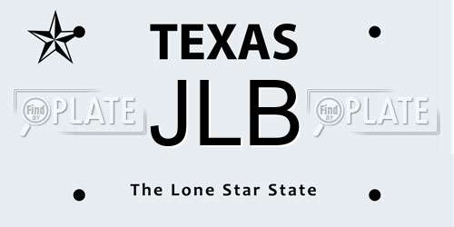 JLB Texas License Plate