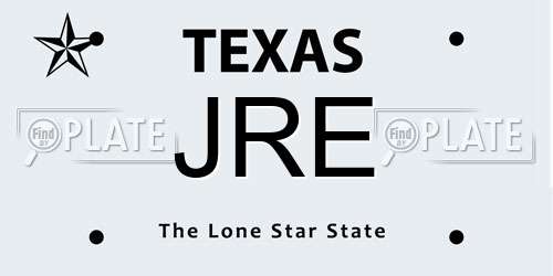 JRE Texas License Plate