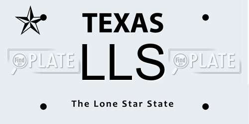 LLS Texas License Plate
