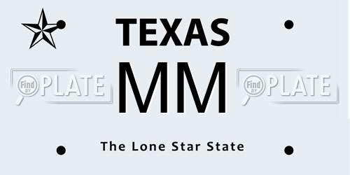 MM Texas License Plate