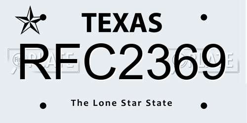 RFC2369 Texas License Plate