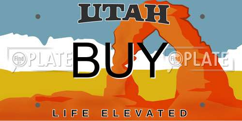BUY Utah License Plate