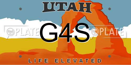 G4S Utah License Plate