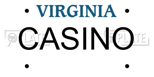 CASINO Virginia License Plate