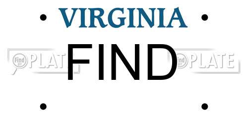 FIND Virginia License Plate