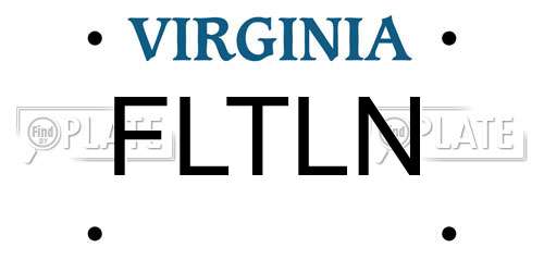 FLTLN Virginia License Plate