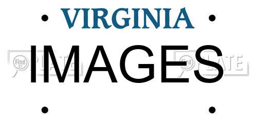 IMAGES Virginia License Plate