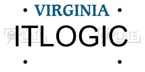 ITLOGIC Virginia License Plate