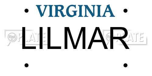 LILMAR Virginia License Plate