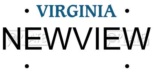 NEWVIEW Virginia License Plate