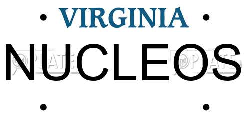 NUCLEOS Virginia License Plate