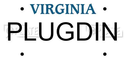 PLUGDIN Virginia License Plate