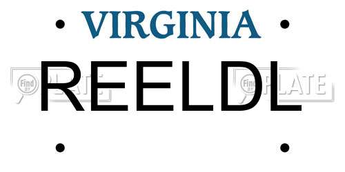 REELDL Virginia License Plate