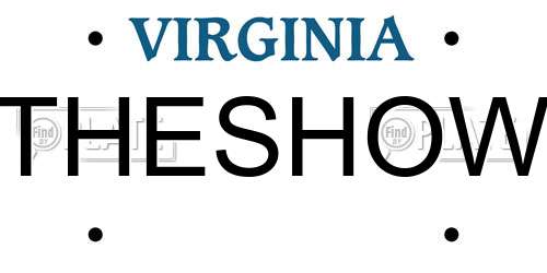 THESHOW Virginia License Plate