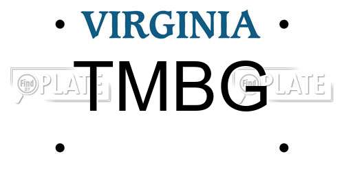 TMBG Virginia License Plate