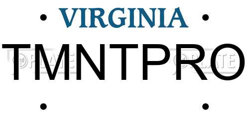TMNTPRO Virginia License Plate
