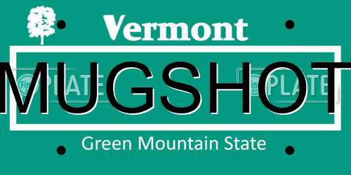 MUGSHOT Vermont License Plate