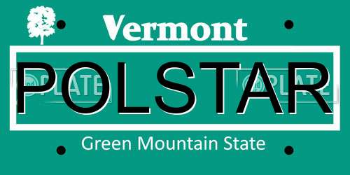 POLSTAR Vermont License Plate