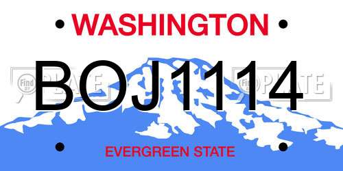 BOJ1114 Washington License Plate