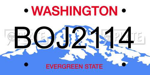 BOJ2114 Washington License Plate