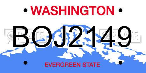 BOJ2149 Washington License Plate